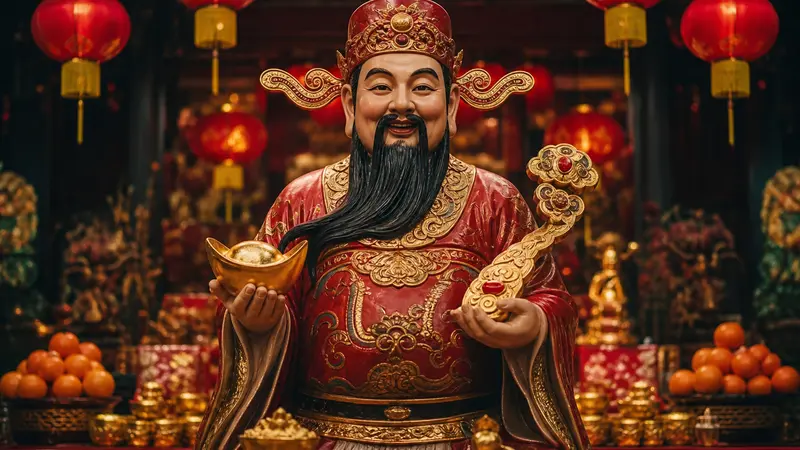 Warisan Fa Cai Shen: Dari Mitologi ke Dunia Slot Digital